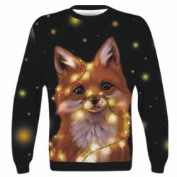 3D світшот Fox And Christmas Lights - PrintSalon