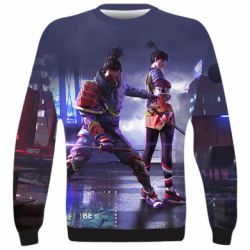 3D свитшот Garena Free Fire Samurai Team - PrintSalon