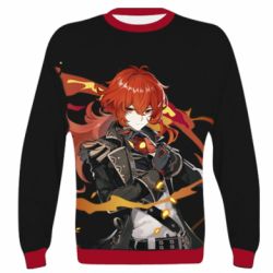 3D світшот Genshin Impact Diluc - PrintSalon