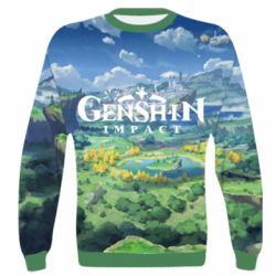 3D світшот Genshin Impact World - PrintSalon