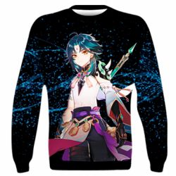 3D свитшот Xiao Genshin Impact - PrintSalon