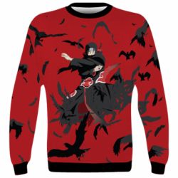 3D світшот Itachi Uchiha with crows - PrintSalon