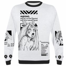 3D свитшот Kaguya Ahegao - PrintSalon