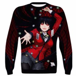 3D свитшот Kakegurui - Yumeko Jabami - PrintSalon