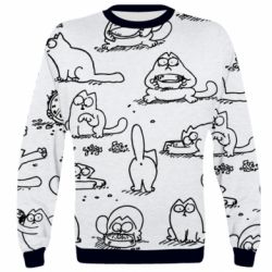 3D світшот Кіт Саймона - PrintSalon