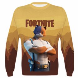 3D свитшот Meowscles and logo - PrintSalon