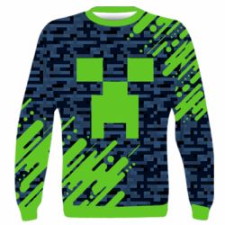 3D свитшот Minecraft Creeper - PrintSalon