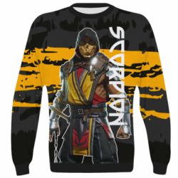3D свитшот Mortal Kombat-Scorpion - PrintSalon