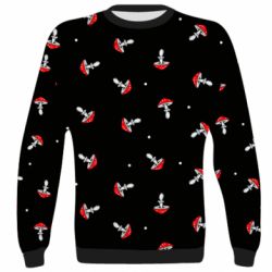 3D свитшот Мухоморы