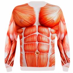 3D світшот Muscle suit - PrintSalon