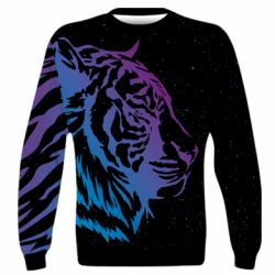 3D світшот Neon Tiger - PrintSalon