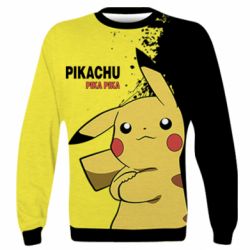 3D свитшот Pikachu Pika Pika - PrintSalon