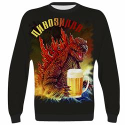 3D свитшот Пивозилла - PrintSalon