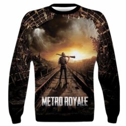 3D свитшот Pubg Metro Royale - PrintSalon