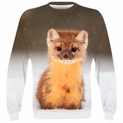 3D свитшот Пушистая куница