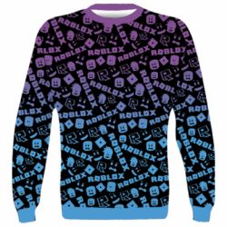 3D свитшот Roblox Gradient - PrintSalon