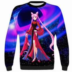 3D світшот Sailor moon dark lady - PrintSalon