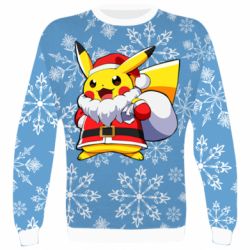 3D світшот Santa Claus Pikachu - PrintSalon