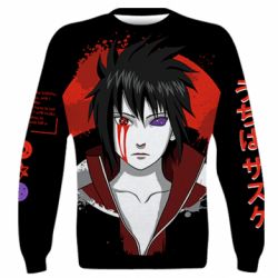 3D світшот Uchiha Sasuke Art-PrintSalon 3D світшот Uchiha Sasuke Art