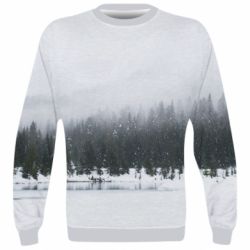 3D світшот Winter forest - PrintSalon