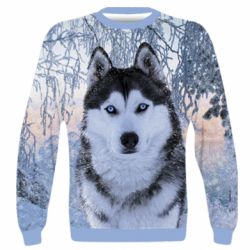 3D світшот Winter Husky - PrintSalon