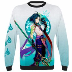 3D свитшот Xiao Anemo Genshin Impact-PrintSalon 3D свитшот Xiao Anemo Genshin Impact