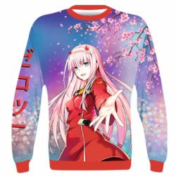 3D свитшот Zero Two Darling In The Franxx - PrintSalon