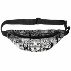 3D-сумка на пояс Ahegao Glitch - PrintSalon