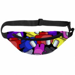 3D-сумки на пояс Among us multicolored - PrintSalon