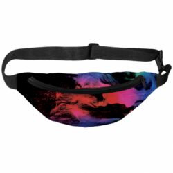 3D-сумка на пояс Colorful art - PrintSalon