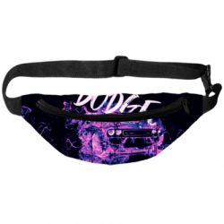 3D-сумка на пояс Dodge Art neon - PrintSalon