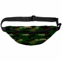3D-сумка на пояс Fisherman Camouflage - PrintSalon