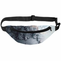 3D-сумка на пояс Frosting pattern - PrintSalon