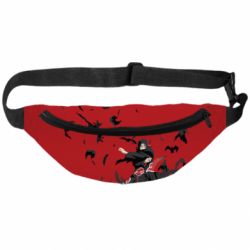 3D-сумка на пояс Itachi Uchiha with crows - PrintSalon