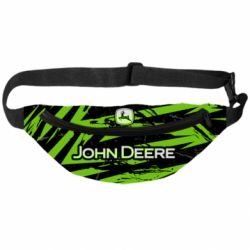 3D-сумка на пояс John Deere and green background - PrintSalon