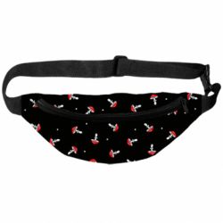 3D-сумки на пояс Мухоморы - PrintSalon