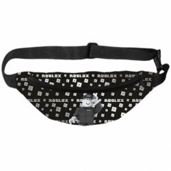 3D-сумка на пояс Roblox And Metal Logo - PrintSalon