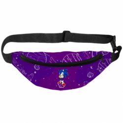 3D-сумка на пояс Sonic and space - PrintSalon
