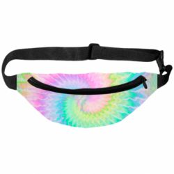 3D-сумка на пояс Tie dye spiral - PrintSalon