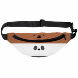 3D-сумка на пояс We bare bears ice cream - PrintSalon