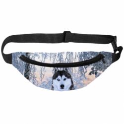 3D-сумка на пояс Winter Husky - PrintSalon