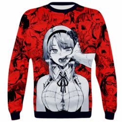 3D світшот Ахегао - PrintSalon