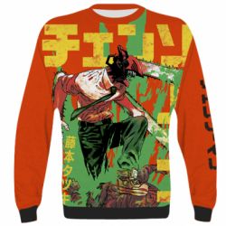 3D світшот Человек Бензопила - PrintSalon