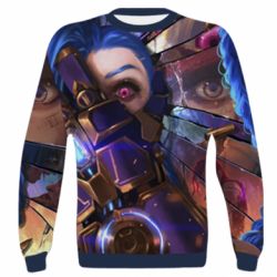 3D світшот Madness of Jinx - PrintSalon