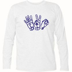 Футболка з довгим рукавом 4:20 (чотири двадцять) - PrintSalon