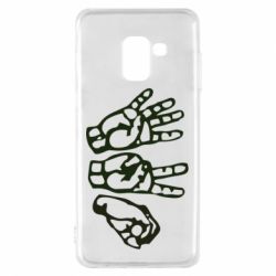 Чехол для Samsung A8 2018 4:20 (четыре:двадцать)