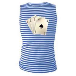 Майка-тільняшка 4 cards - PrintSalon