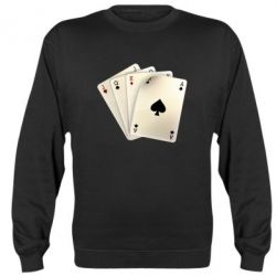 Світшот 4 cards - PrintSalon