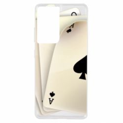 Чохол для Samsung S21 Ultra 4 cards - PrintSalon