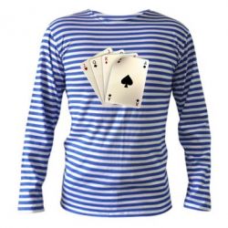 Тільник з довгим рукавом 4 cards - PrintSalon